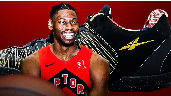 Top Raptors Rookie Makes NBA History with Groundbreaking Shoe Deal…